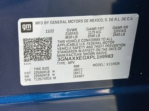 Certified 2023 Chevrolet Equinox Premier AWD/4WD image 13