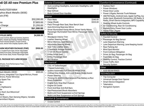 Used 2025 Audi Q5 Premium Plus w/ Premium Plus AWD/4WD image 36