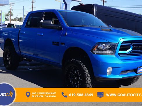 Used 2018 RAM 1500 Sport w/ Hydro Blue Sport Package image 10