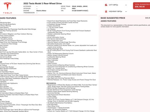 Used 2022 Tesla Model 3 RWD image 2