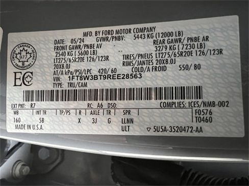 Used 2024 Ford F350 Lariat w/ Lariat Ultimate Package image 61