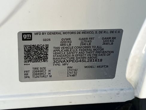 Used 2025 Chevrolet Equinox LT image 22