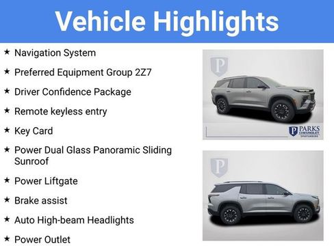 New 2026 Chevrolet Traverse Z71 w/ Driver Confidence Package AWD/4WD image 4