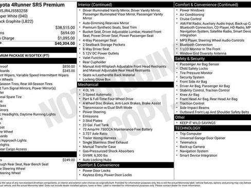 Used 2018 Toyota 4Runner SR5 Premium image 6