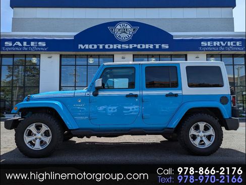 Used 2017 Jeep Wrangler Unlimited Sahara w/ Quick Order Package 24E Chief AWD/4WD image 1