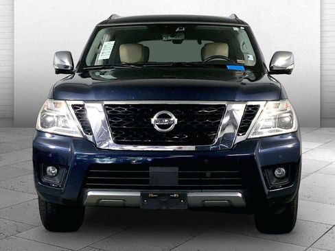 Used 2019 Nissan Armada Platinum w/ Captain's Chairs Package AWD/4WD image 2