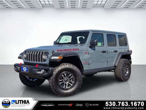 New 2025 Jeep Wrangler Unlimited Rubicon w/ XTREMEE 35" Tire Package image 1