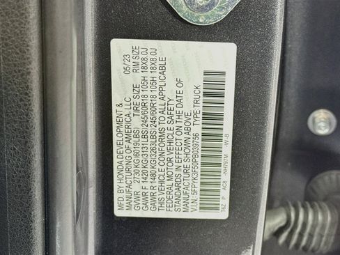 Certified 2023 Honda Ridgeline RTL image 32