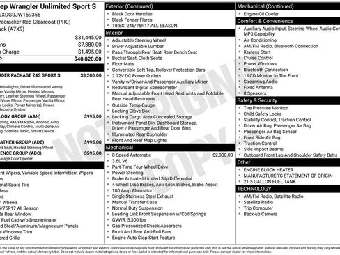 Used 2018 Jeep Wrangler Unlimited Sport S image 2