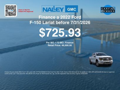 Used 2022 Ford F150 Lariat w/ FX4 Off-Road Package