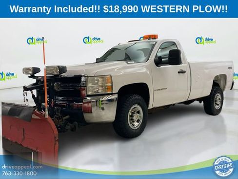 Used 2007 Chevrolet Silverado 3500 W/T w/ Snow Plow Prep Package image 1