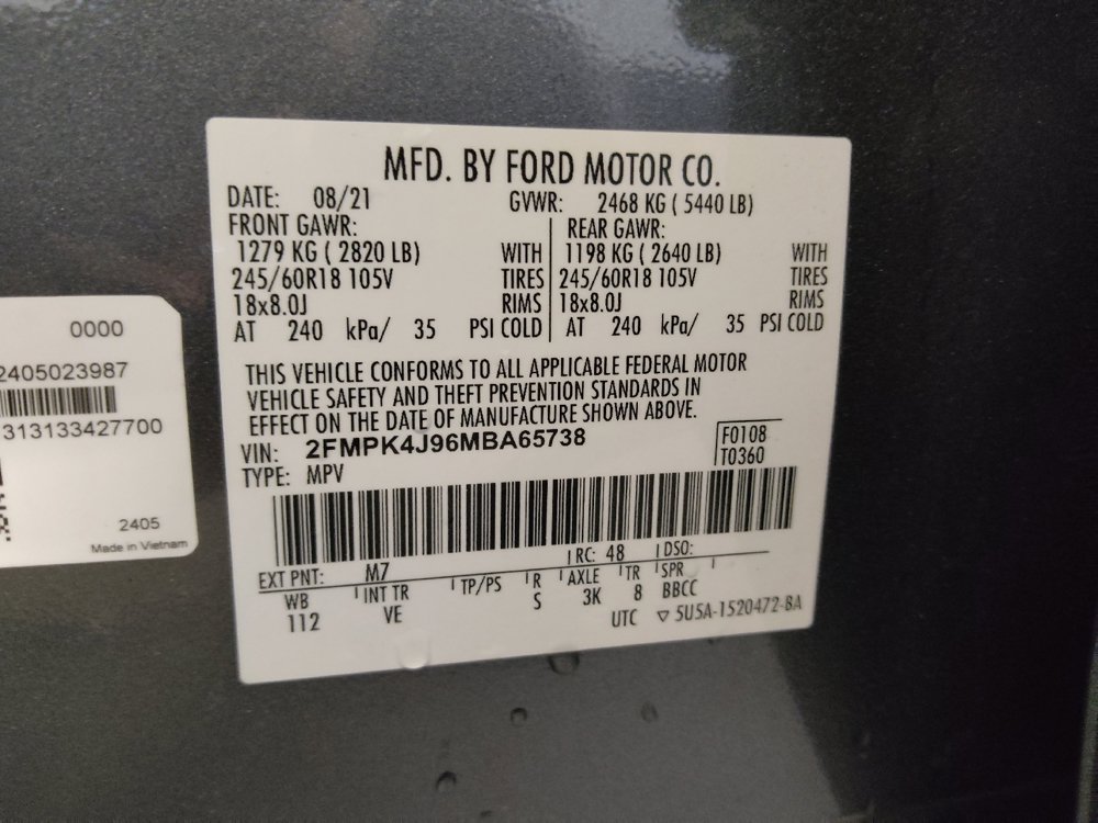 Used 2021 Ford Edge SEL w/ Convenience Package AWD/4WD image 33