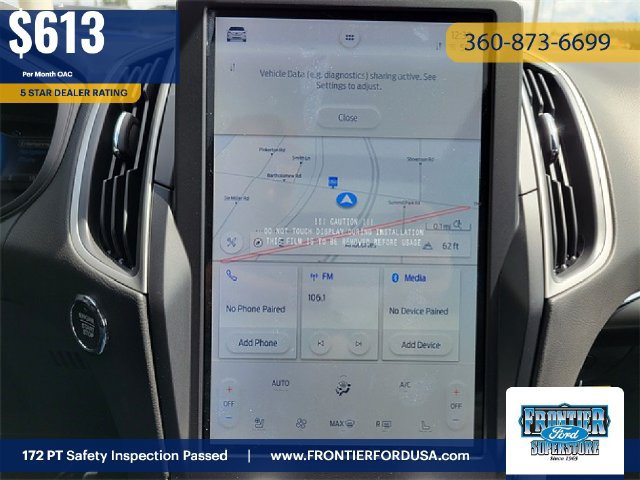 Used 2022 Ford Edge ST-Line w/ Class II Trailer Tow Package AWD/4WD image 29