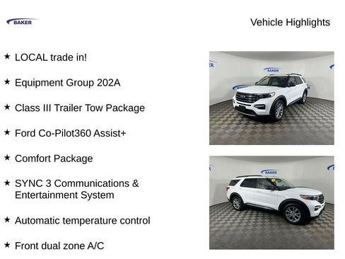 Used 2020 Ford Explorer XLT w/ Equipment Group 202A image 4