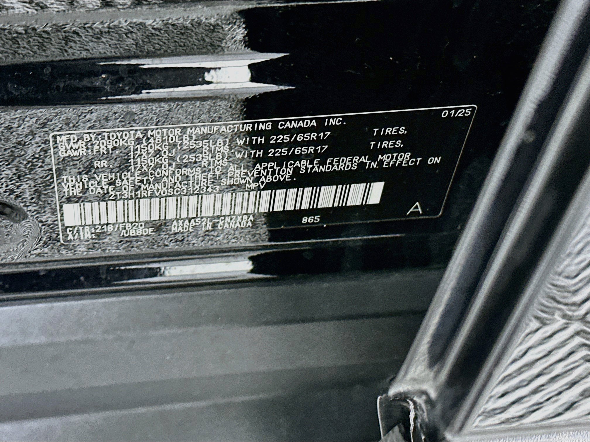 Used 2025 Toyota RAV4 LE FWD image 12
