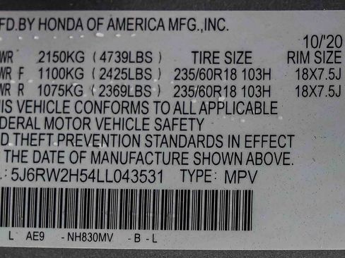 Used 2020 Honda CR-V EX image 27