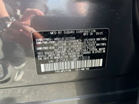 Used 2021 Subaru Forester Sport w/ Popular Package #2 AWD/4WD image 17