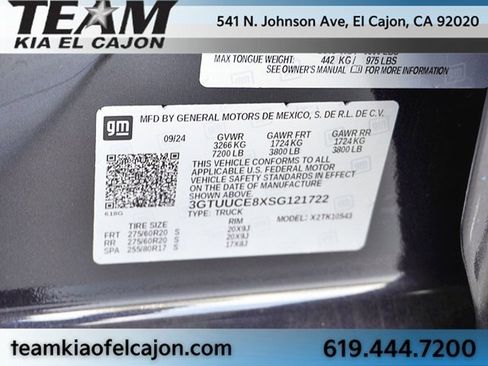 Used 2025 GMC Sierra 1500 Elevation w/ X31 Off-Road Package image 34