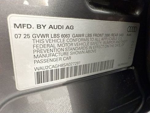 Used 2025 Audi A6 e-tron Premium Plus w/ Premium Plus image 35