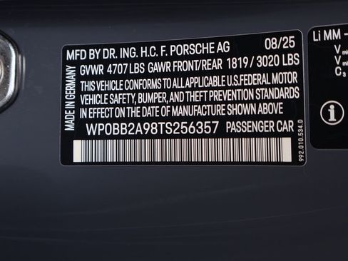 Used 2026 Porsche 911 Targa 4 GTS AWD/4WD image 50