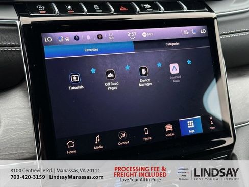 New 2025 Jeep Grand Cherokee Overland w/ Adv Protech Group III image 34