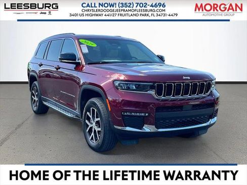 Certified 2025 Jeep Grand Cherokee L Limited w/ Trailer Tow Package AWD/4WD image 1
