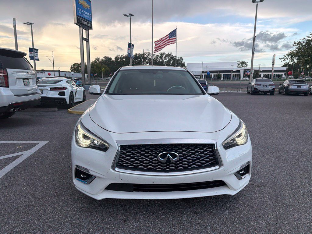 Used 2024 INFINITI Q50 Luxe w/ Cargo Package RWD image 9