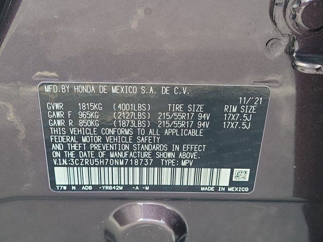 Certified 2022 Honda HR-V EX-L image 33