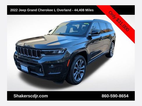 Used 2022 Jeep Grand Cherokee L Overland w/ Luxury Tech Group IV image 1