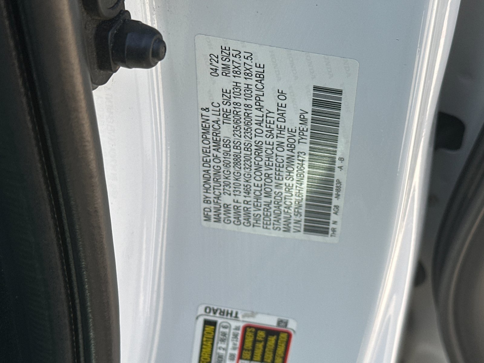 Used 2022 Honda Odyssey EX-L image 28