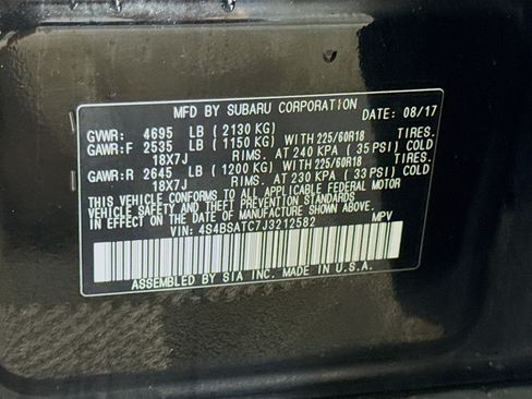 Used 2018 Subaru Outback 2.5i Touring AWD/4WD image 40