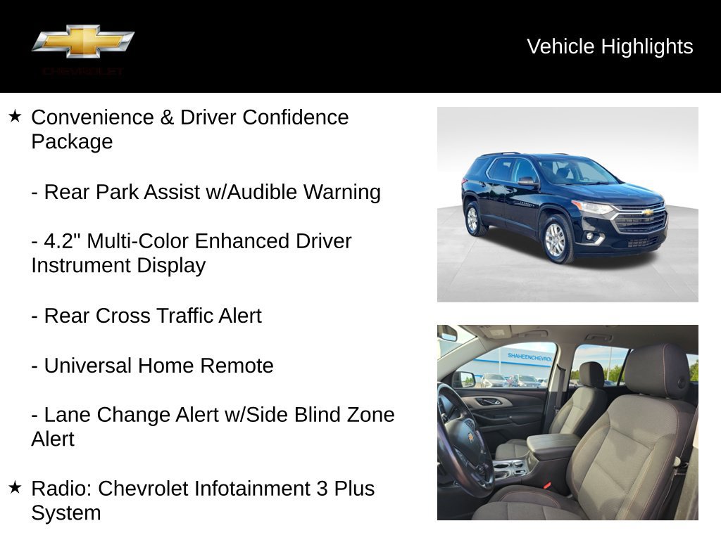 Used 2021 Chevrolet Traverse LT FWD image 20