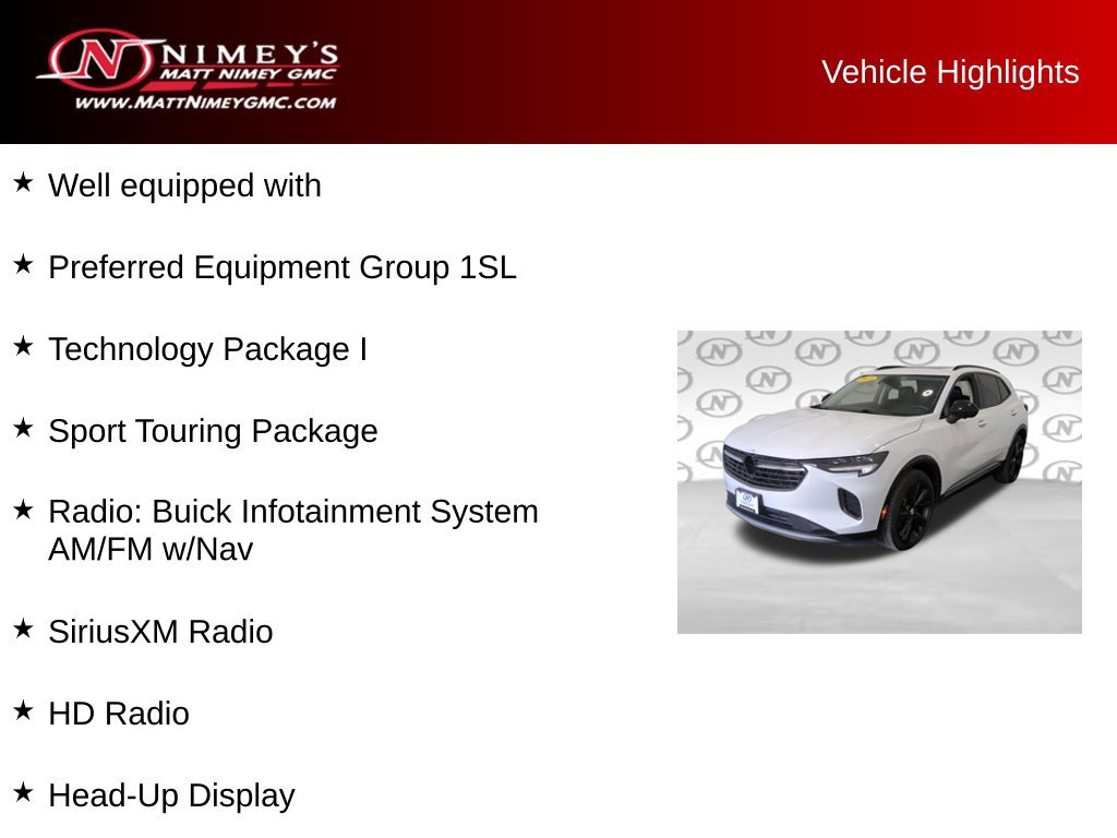 Used 2021 Buick Envision Essence w/ Technology Package I AWD/4WD image 6
