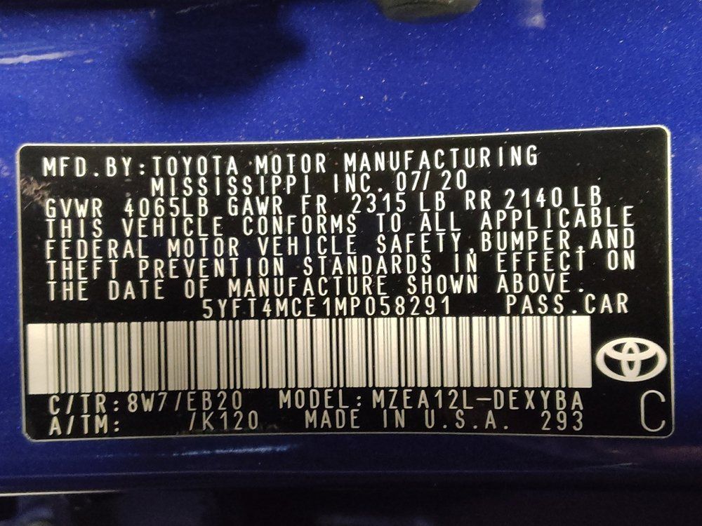 Used 2021 Toyota Corolla XSE FWD image 33