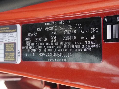 Used 2022 Kia Forte LXS image 43