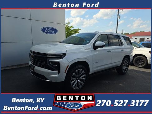 Used 2025 Chevrolet Tahoe High Country AWD/4WD image 1