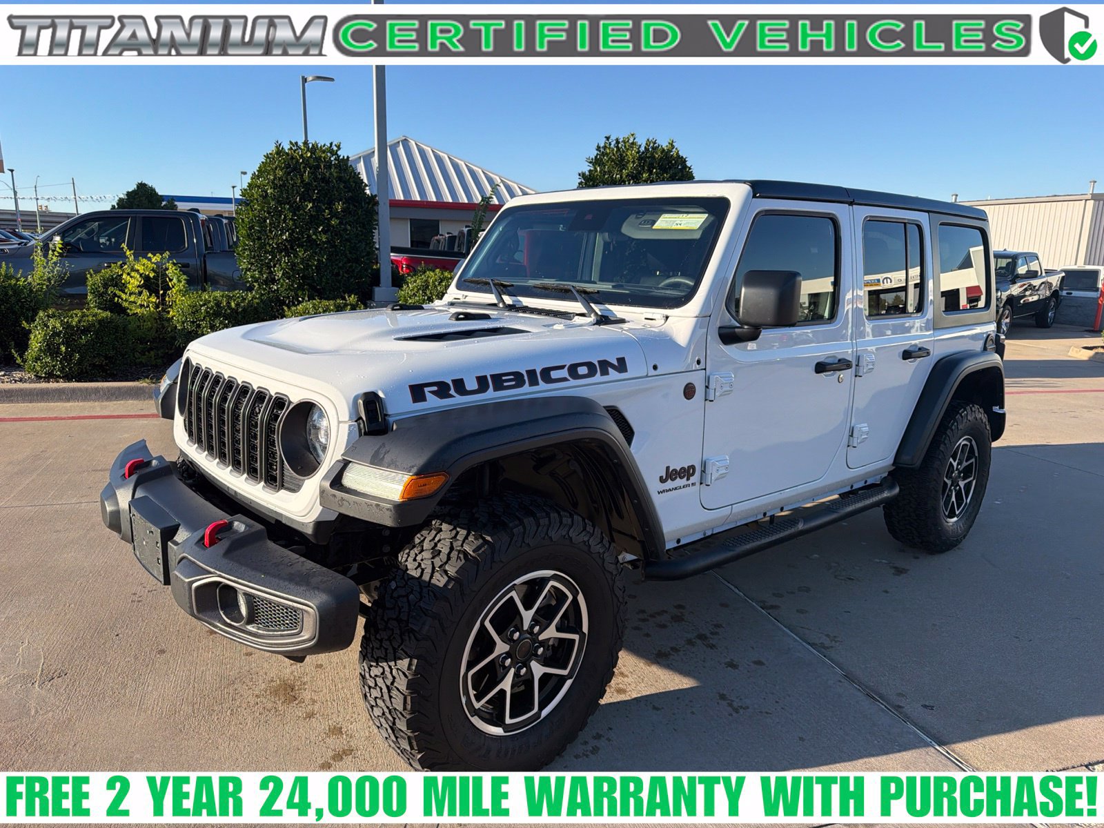 Used 2024 Jeep Wrangler Unlimited Rubicon w/ Convenience Group AWD/4WD 360° Tour