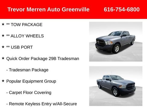 Used 2023 RAM 1500 Tradesman w/ Popular Equipment Group image 14