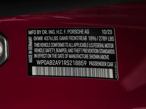 Used 2024 Porsche 911 Carrera GTS w/ Premium Package RWD image 46