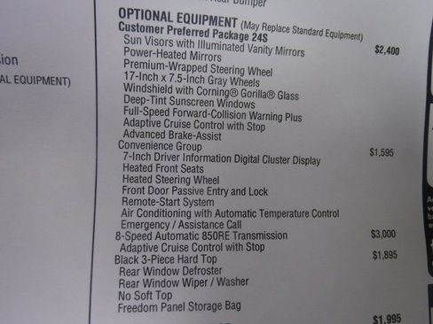 New 2026 Jeep Wrangler Sport S image 44