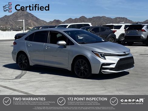 Used 2025 Toyota Corolla SE w/ SE Premium Package image 1