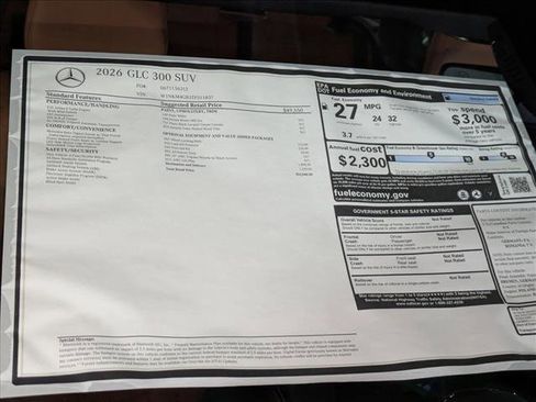 New 2026 Mercedes-Benz GLC 300 GLC 300 image 18