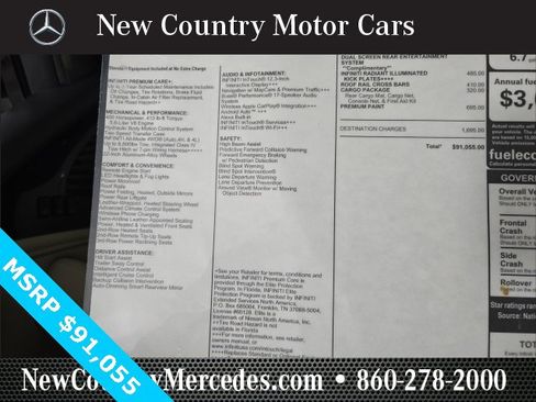 Used 2023 INFINITI QX80 Sensory w/ Cargo Package image 40