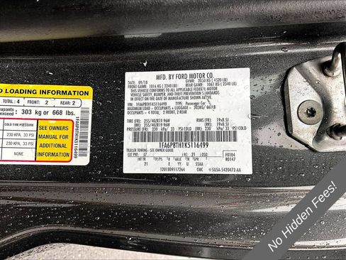 Used 2019 Ford Mustang Coupe w/ Equipment Group 101A RWD image 22
