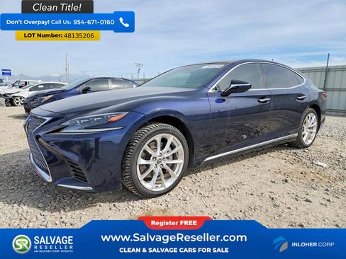 Used 2018 Lexus LS 500 AWD w/ Executive Package image 1