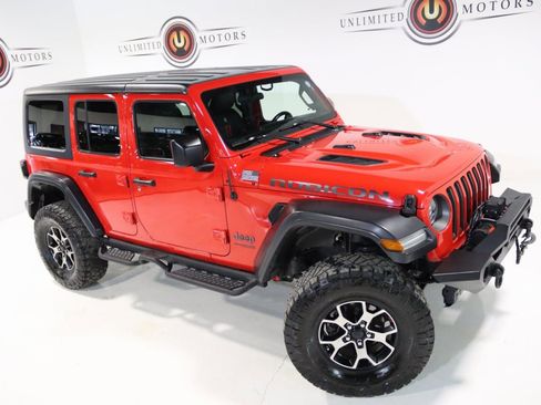 Used 2018 Jeep Wrangler Unlimited Rubicon w/ LED Lighting Group image 88