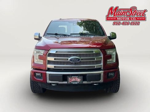 Used 2015 Ford F150 Platinum w/ Equipment Group 701A Luxury AWD/4WD image 2