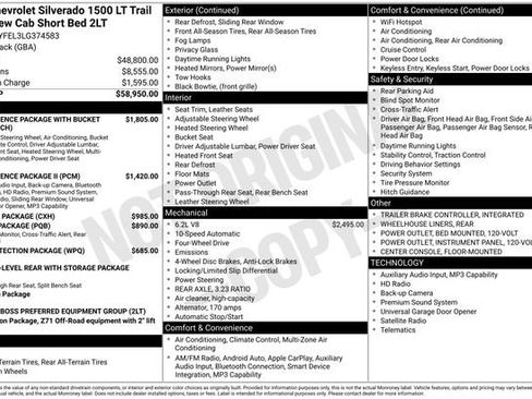 Used 2020 Chevrolet Silverado 1500 LT Trail Boss image 15