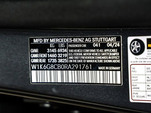 Certified 2024 Mercedes-Benz S 63 AMG S image 27