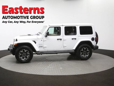 Used 2024 Jeep Wrangler Unlimited Sahara w/ Dual Top Group AWD/4WD image 58